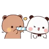 Стикер 32 Dudu &amp; Bubu