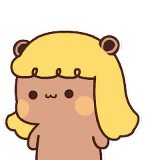 😊 Стикер «Dudu and Bubu 10» для Telegram