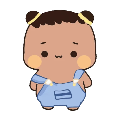 😊 Стикер «Dudu and Bubu 10» для Telegram