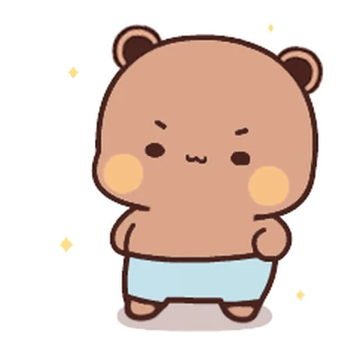 😊 Стикер «Dudu and Bubu 10» для Telegram
