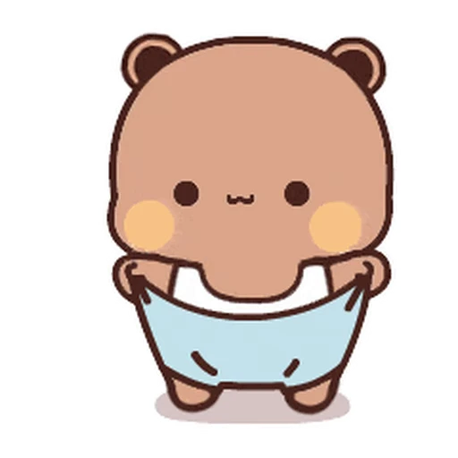 🥺 Стикер «Dudu and Bubu 10» для Telegram