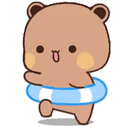 🛟 Стикер «Dudu and Bubu 10» для Telegram