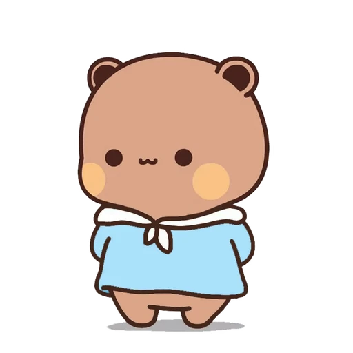 😊 Стикер «Dudu and Bubu 10» для Telegram