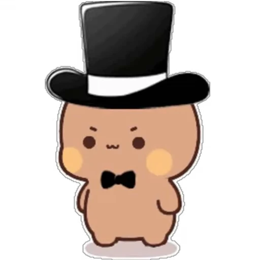 🎩 Стикер «Dudu and Bubu 10» для Telegram