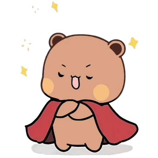 🦸‍♂️ Стикер «Dudu and Bubu 10» для Telegram