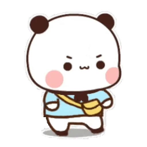 🚶‍♀️ Стикер «Dudu and Bubu 10» для Telegram