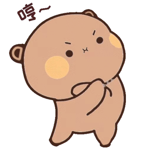 😡 Стикер «Dudu and Bubu 4» для Telegram