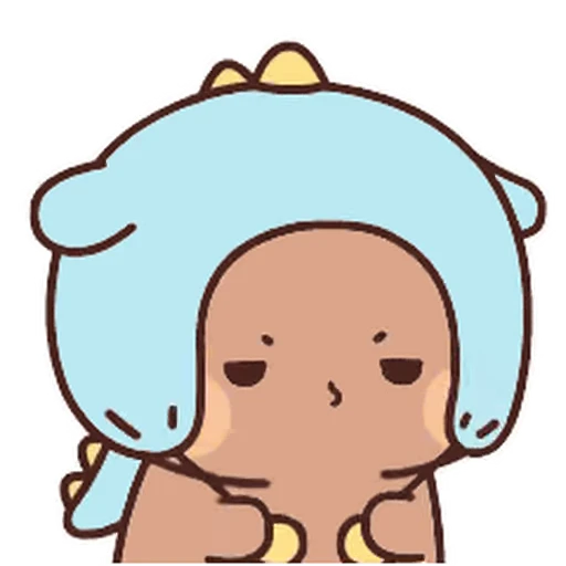 😠 Стикер «Dudu and Bubu 4» для Telegram