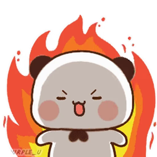 😡 Стикер «Dudu and Bubu 4» для Telegram