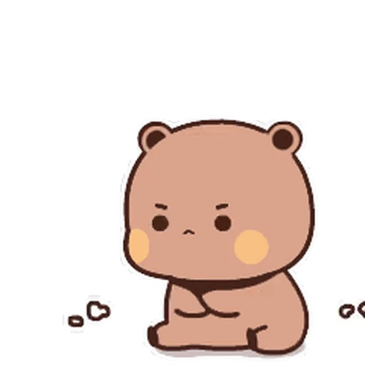 😒 Стикер «Dudu and Bubu 4» для Telegram