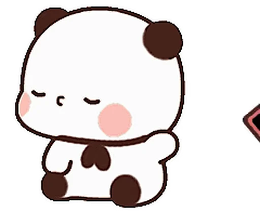 😏 Стикер «Dudu and Bubu 4» для Telegram