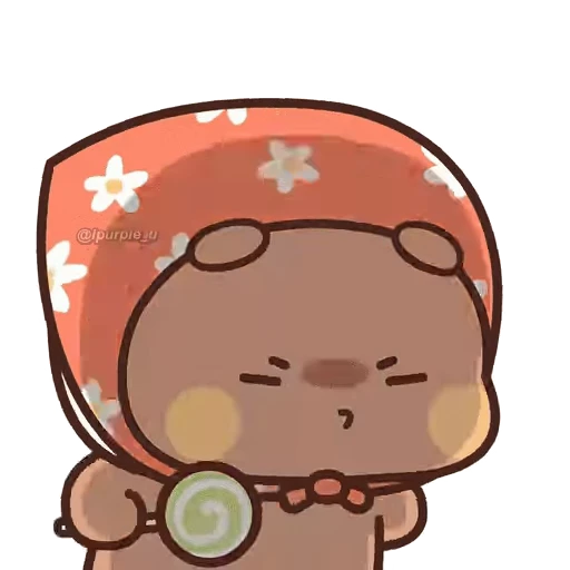 🍭 Стикер «Dudu and Bubu 4» для Telegram