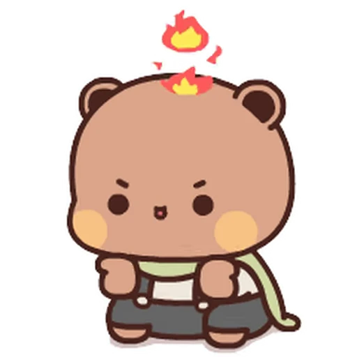 🤯 Стикер «Dudu and Bubu 4» для Telegram