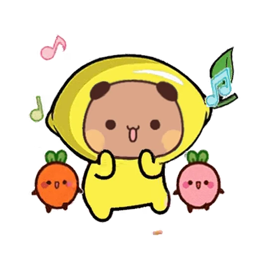 😊 Стикер «Dudu and Bubu 7» для Telegram