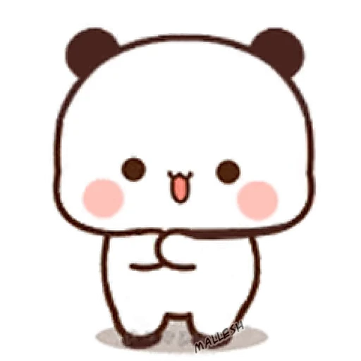 😊 Стикер «Dudu and Bubu 7» для Telegram