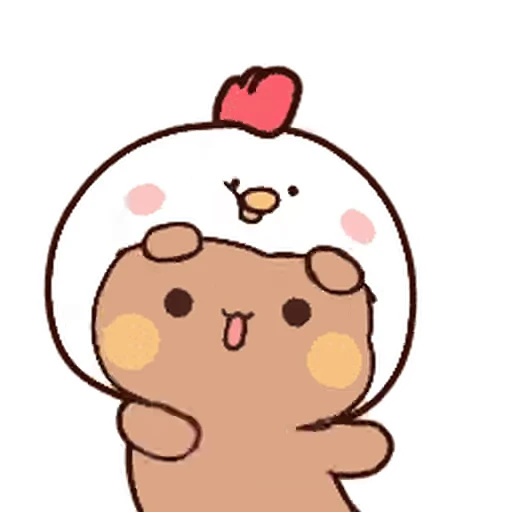 😊 Стикер «Dudu and Bubu 7» для Telegram