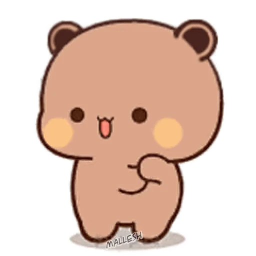 😊 Стикер «Dudu and Bubu 7» для Telegram