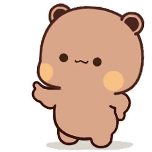 🕺 Стикер «Dudu and Bubu 7» для Telegram