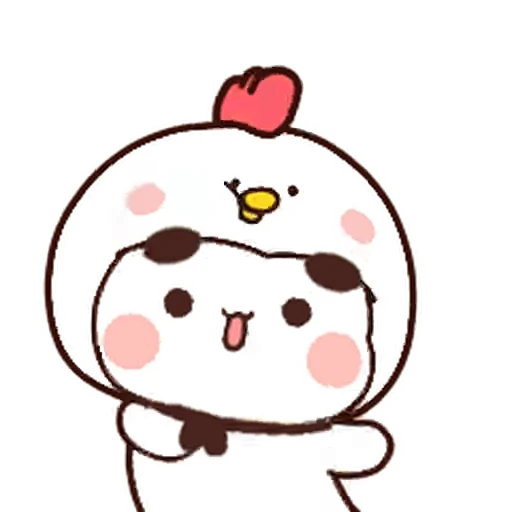 😊 Стикер «Dudu and Bubu 7» для Telegram