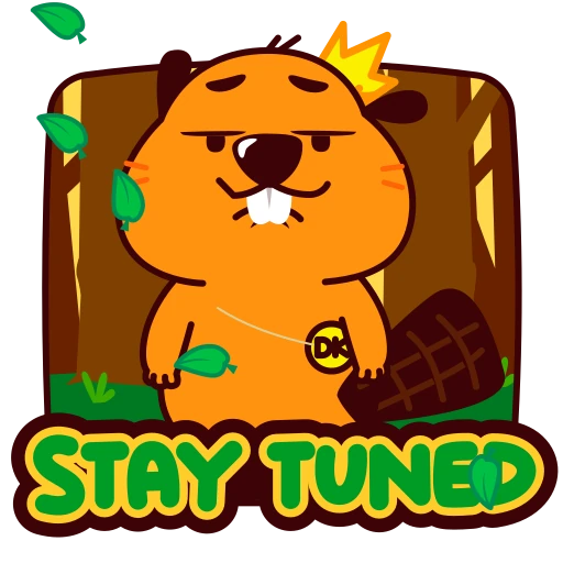 😐 Стикер «Duelist King Beaver King» для Telegram