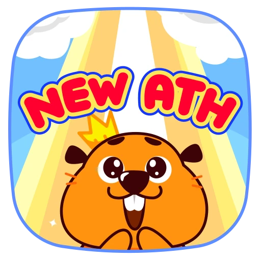 📈 Стикер «Duelist King Beaver King» для Telegram