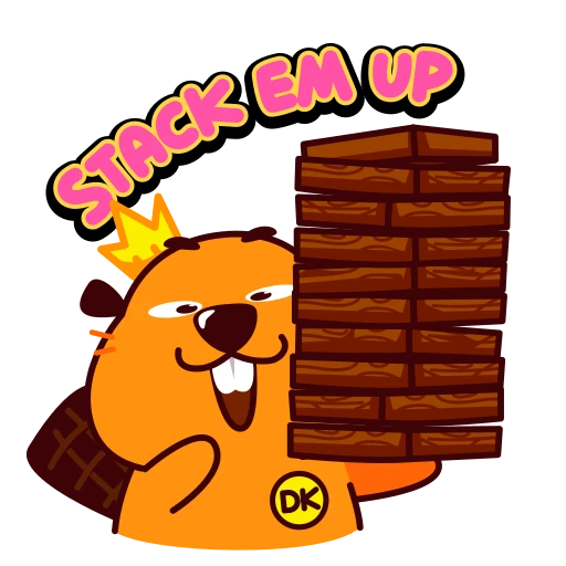 😁 Стикер «Duelist King Beaver King» для Telegram