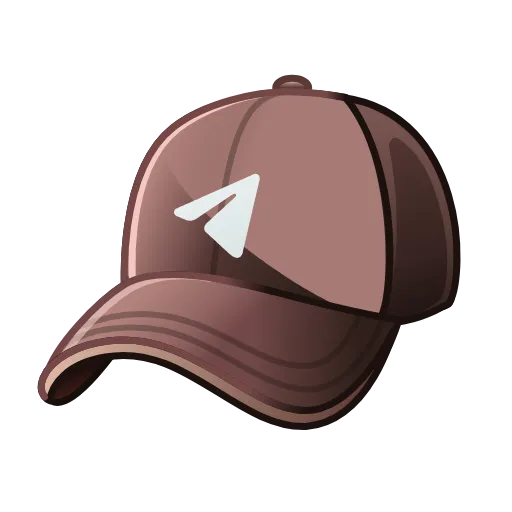 Стикер 23 Durovs Cap