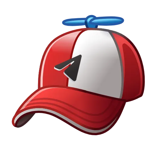 Стикер 14 Durovs Cap
