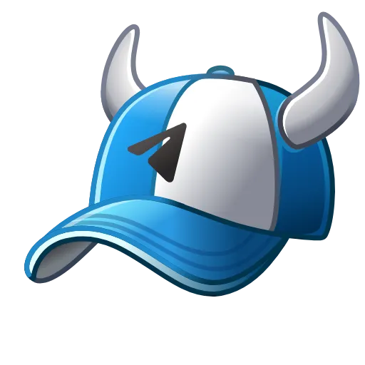 Стикер 54 Durovs Cap