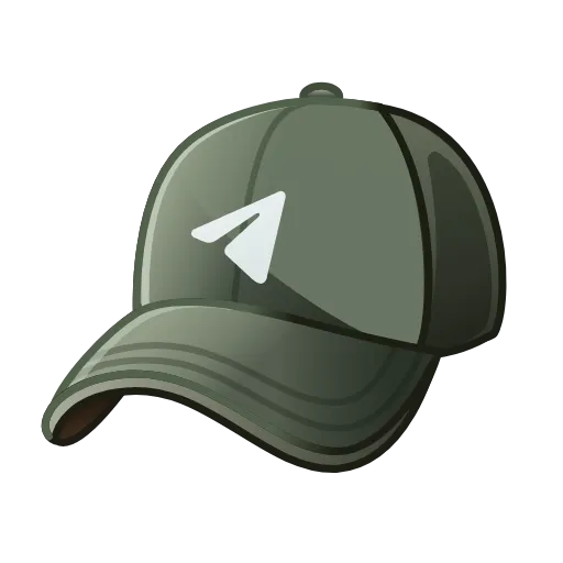 Стикер 17 Durovs Cap