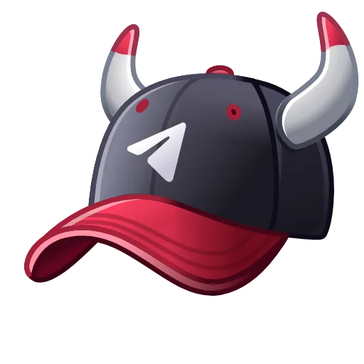 Стикер 22 Durovs Cap