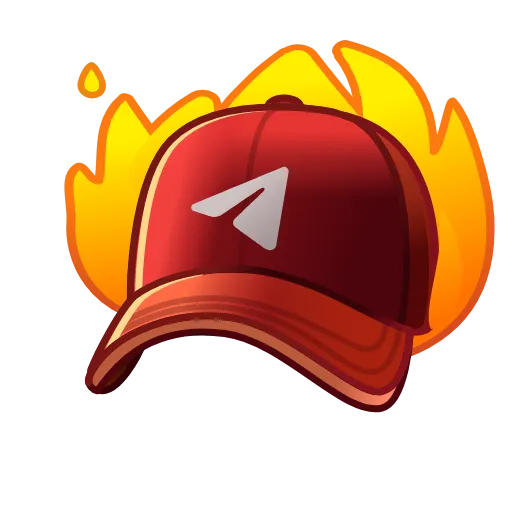 Стикер 11 Durovs Cap