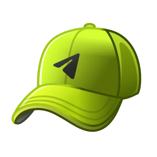 Стикер 15 Durovs Cap