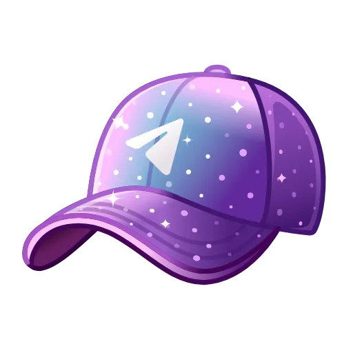 Стикер 45 Durovs Cap