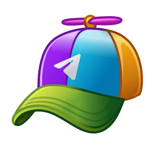 Стикер 7 Durovs Cap