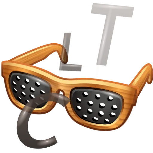 🕶 Стикер «Durov&;s Glasses - стикеры из новых подарков для тг» для Telegram