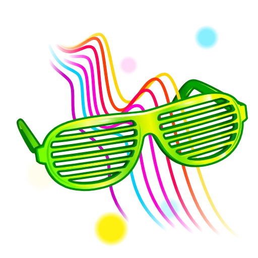 🕶 Стикер «Durov&;s Glasses - стикеры из новых подарков для тг» для Telegram