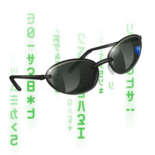 🕶 Стикер «Durov&;s Glasses - стикеры из новых подарков для тг» для Telegram
