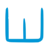 🩵 Эмодзи «Синие буквы, фразы» для Telegram