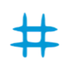 🩵 Эмодзи «Синие буквы, фразы» для Telegram