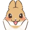 Стикер 15 Dwarf Bunny