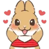 Стикер 60 Dwarf Bunny