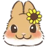 Стикер 32 Dwarf Bunny