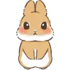 Стикер 19 Dwarf Bunny