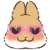 Стикер 27 Dwarf Bunny