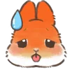 Стикер 51 Dwarf Bunny