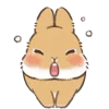 Стикер 23 Dwarf Bunny