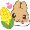 Стикер 31 Dwarf Bunny