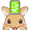 Стикер 57 Dwarf Bunny