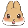 Стикер 13 Dwarf Bunny